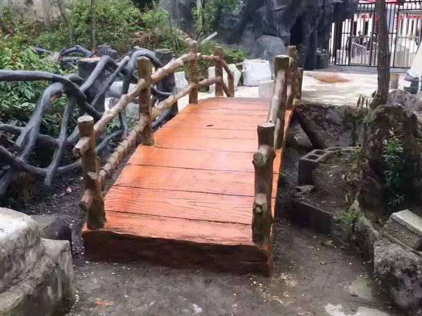 水泥仿木护栏